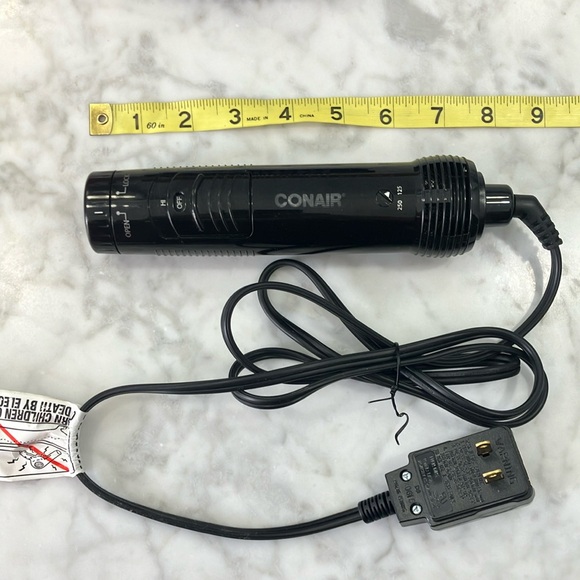 Conair Hot Air Styler Purple and Black curling tool Hair dryer heat cord - Picture 4 of 10